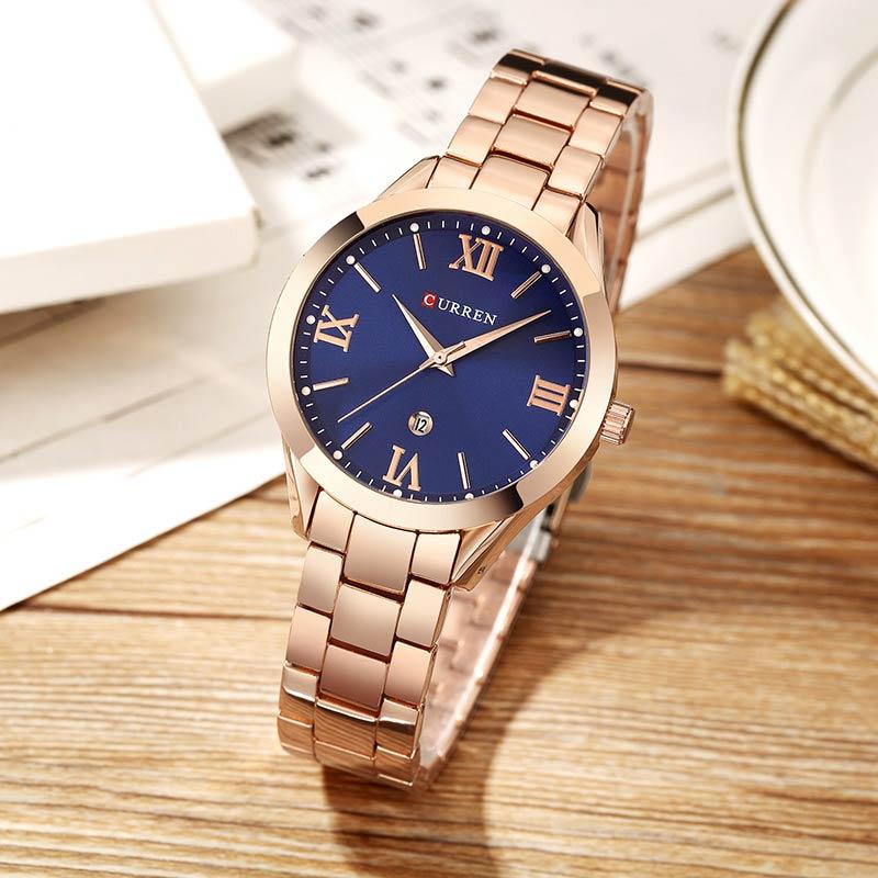 Jual Curren 9007 Stainless Steel Jam Tangan Wanita Online November 2020 Blibli Com