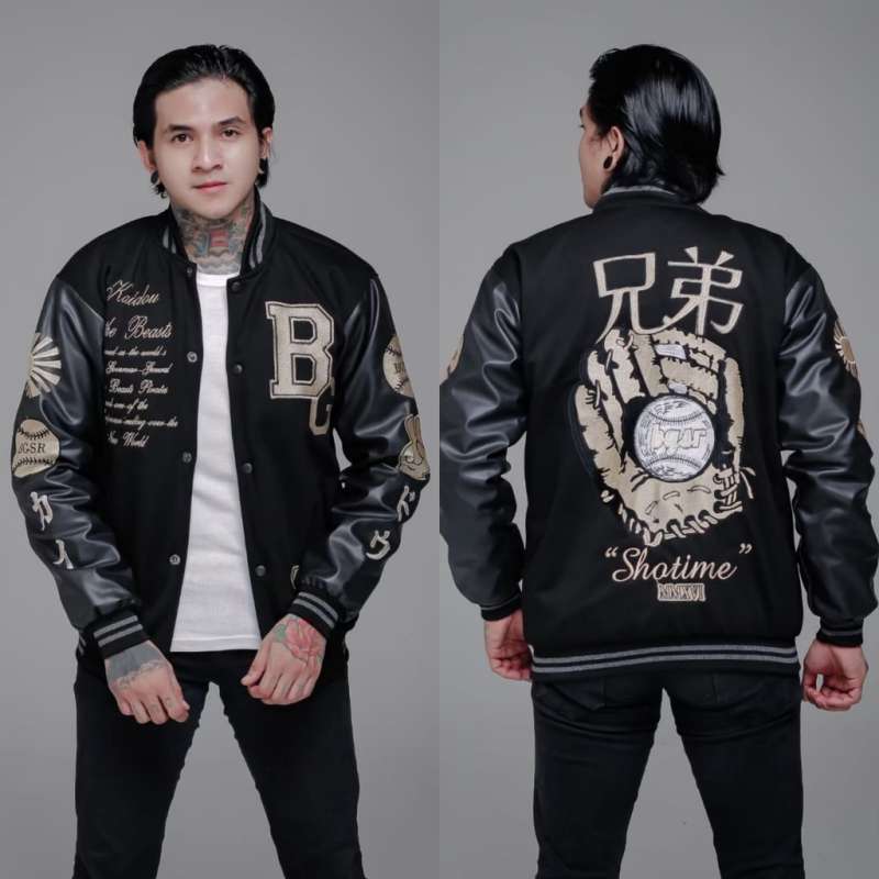 Jual Jaket Baseball Varsity Pria Bgsr Catcher Jaket Varsity Fullbordir Varsity Jacket Vintage Jaket Pria Baseball Vst catch Bgsr Xl Di Seller Hootd.id Cipedak Kota Jakarta Selatan Blibli