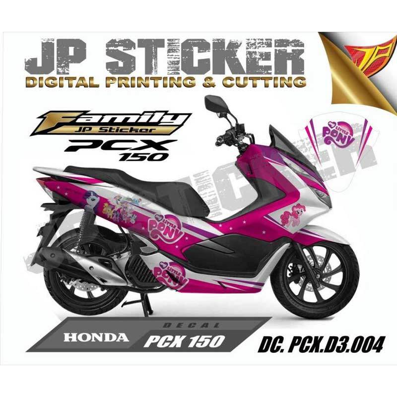 Jual Jp Sticker D3 04 Decal Sticker Motor For Honda Pcx Online Desember 2020 Blibli