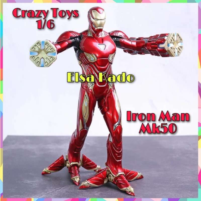 Crazy toys iron hotsell man mark 50