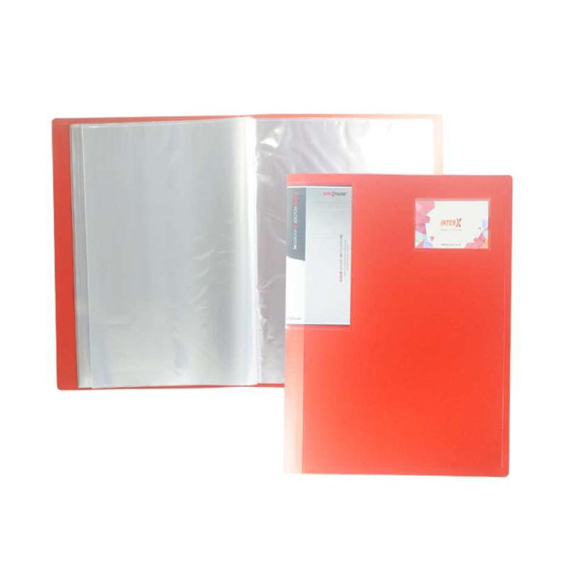 Jual Inter X Folder Clear Holder A5 Display Books 20 Pockets Murah September 2020 Blibli Com