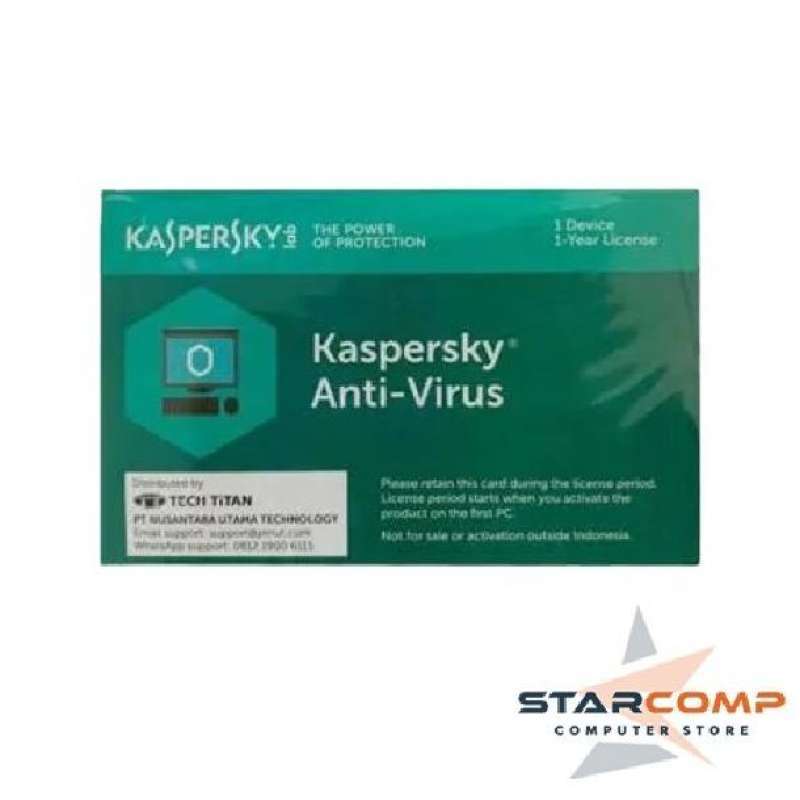 Jual Kaspersky Antivirus 1 User 1 Year License di Seller ...