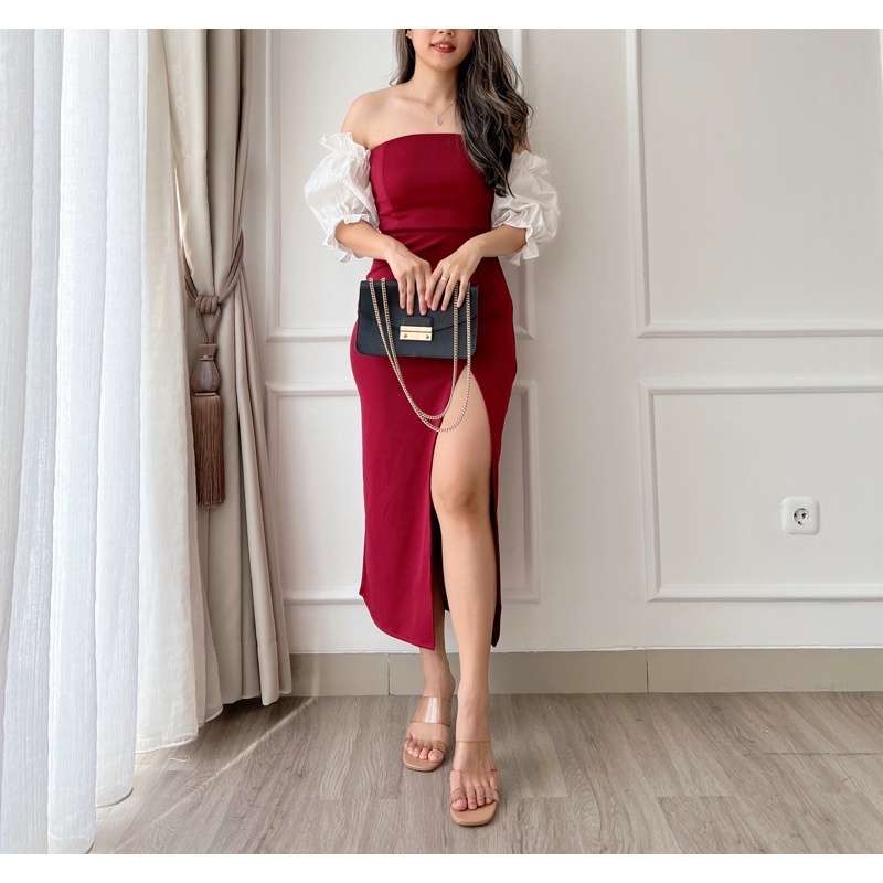Model dress party terbaru top