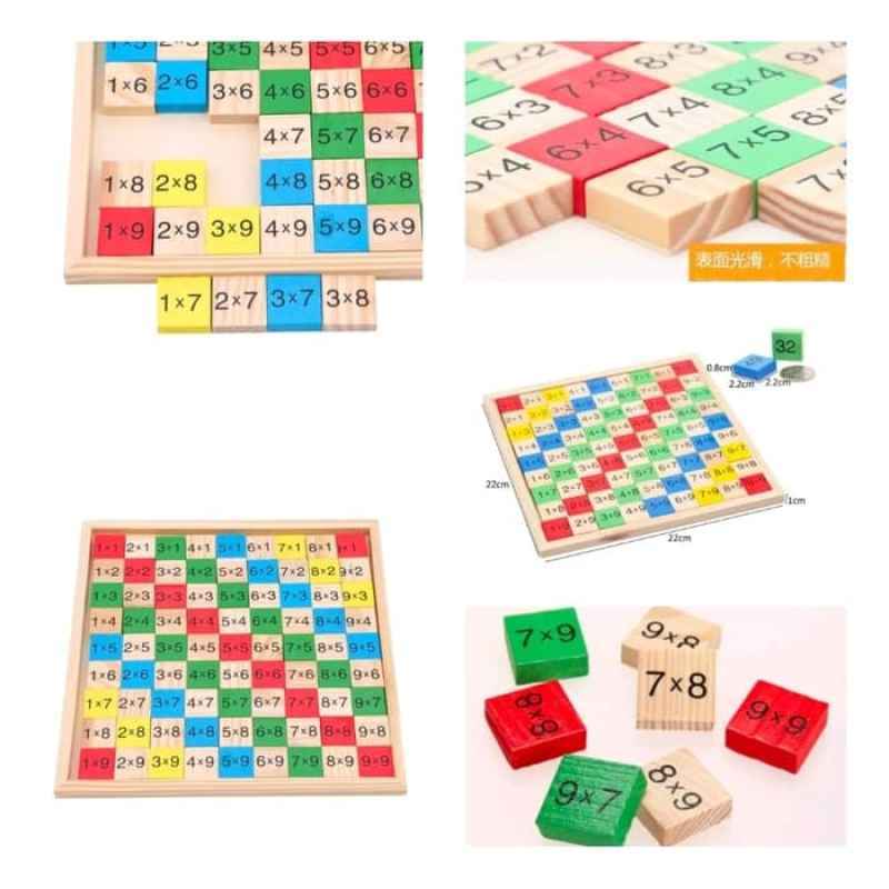 Jual Sun Tech Tabel Berhitung Perkalian Mathematic Domino Color Mainan Edukasi Anak Online Oktober 2020 Blibli Com