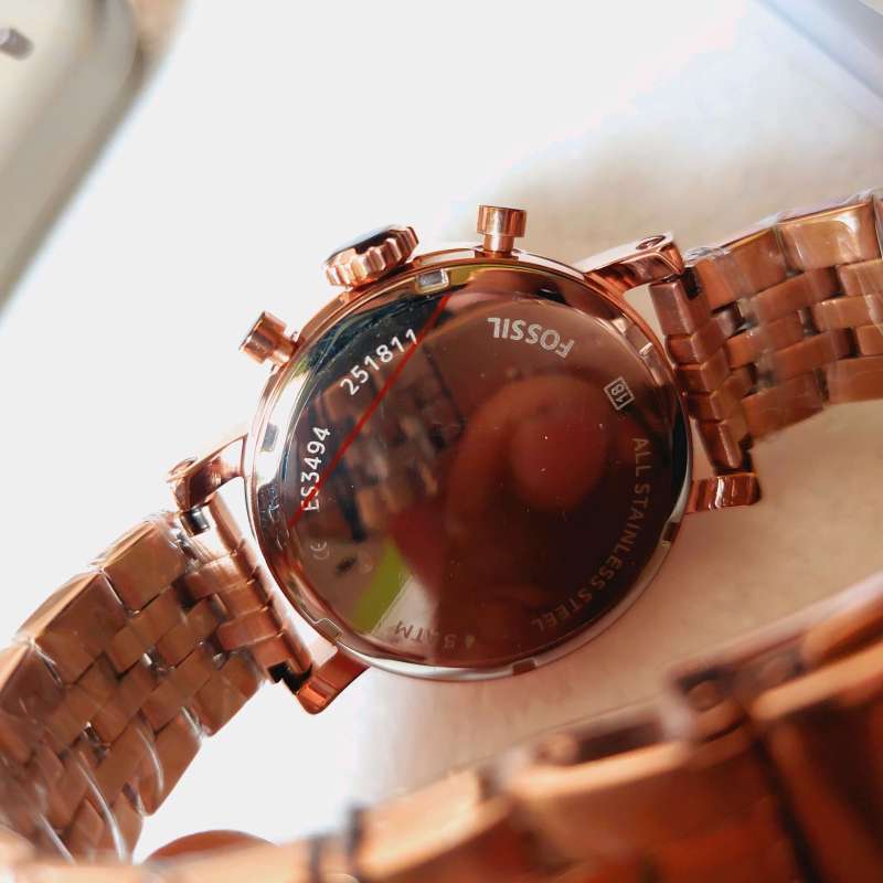 Promo Jam Tangan Wanita Fossil ES3494 Original Diskon 35 di