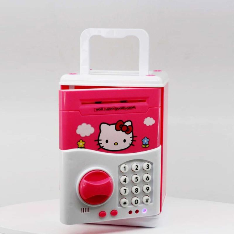 toypop cartoon hello kitty atm bank mainan anak