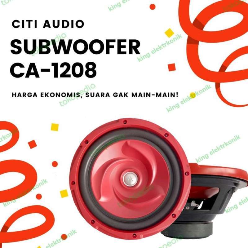 Subwoofer citi audio 12 inch clearance