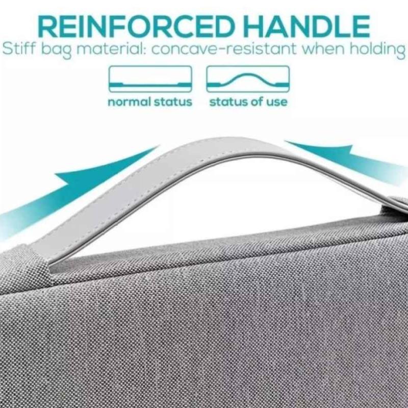 Promo Nacuwa 13 Inch Laptop Sleeve Case With Handle Grey Diskon