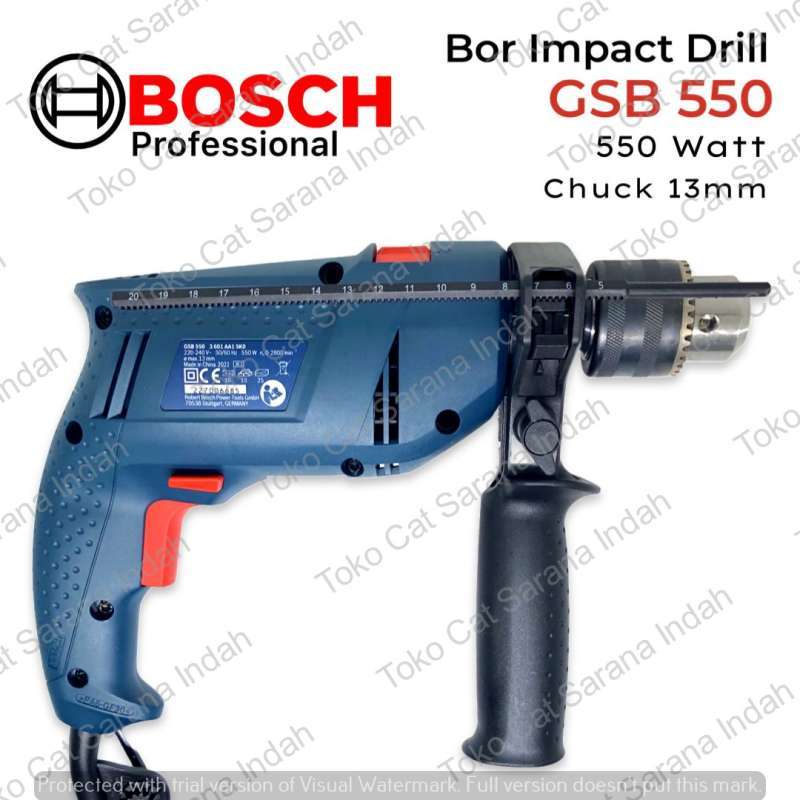 Bor Beton Bosch Drill Machine 13 Re Bor Listrik Gsb Drill Gsb 550