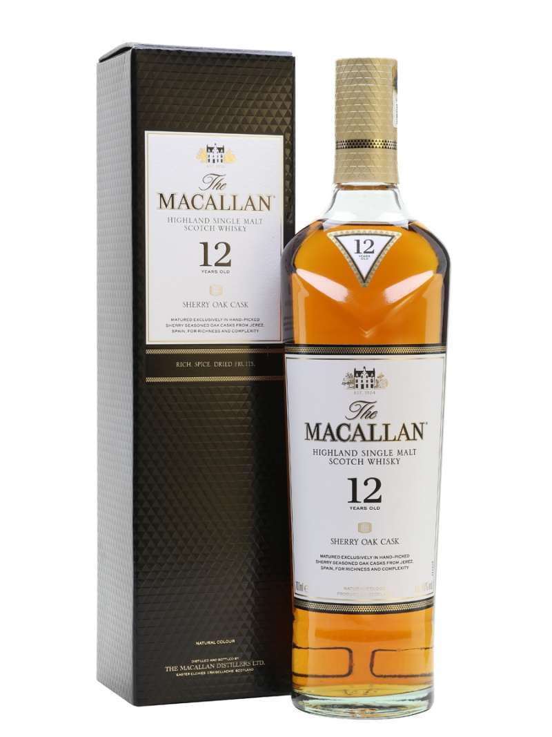 Jual Macallan 12 Year Old Sherry Oak 70 Cl 40 Online Desember 2020 Blibli