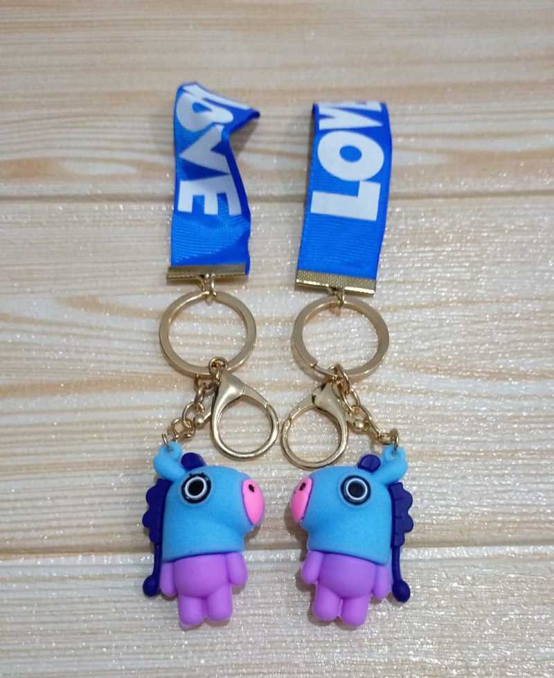 Jual Gantungan Kunci Bt21 Kpop Keychain Aksesoris Hp Tas Mang Di