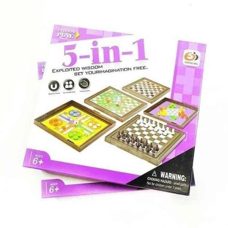 Jual Solution No S3304 5 In 1 Board Games Murah Agustus 2020 Blibli Com