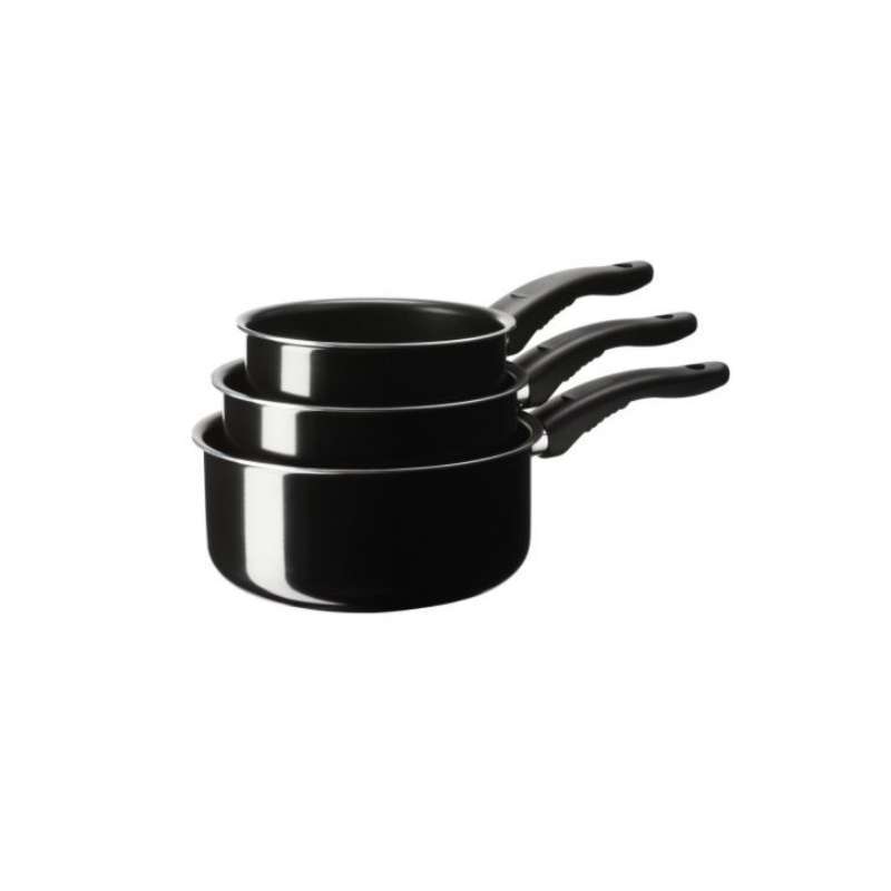 Jual Kavalkad Panci Saus Set Isi 3 Hitam 1l 1 5l Dan 2l Panci Penggorengan Ikea Murah September 2020 Blibli Com