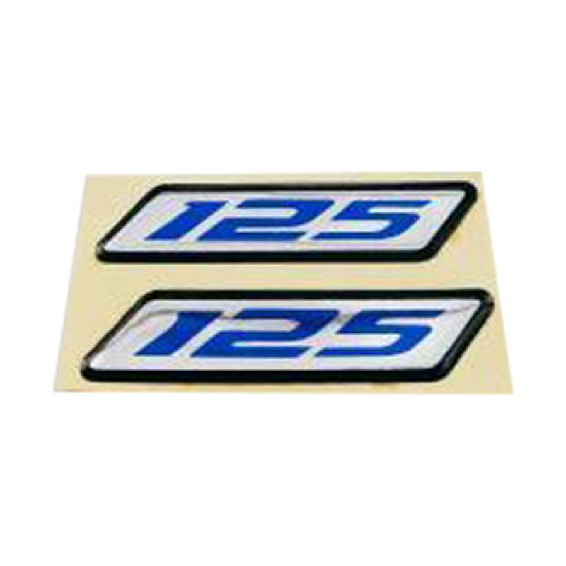 Jual Cahaya Stiker Logo 125 Emblem for Honda/ Yamaha Nmax/ Aerox 