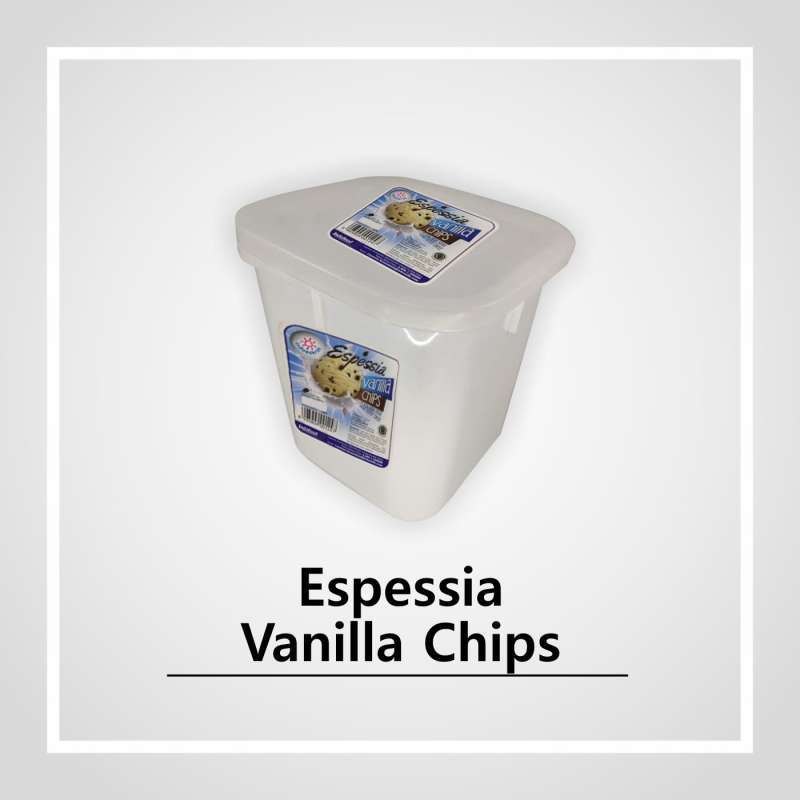 Jual Indofood Espessia Vanilla Chips Es Krim 8 L Online Oktober 2020 Blibli Com