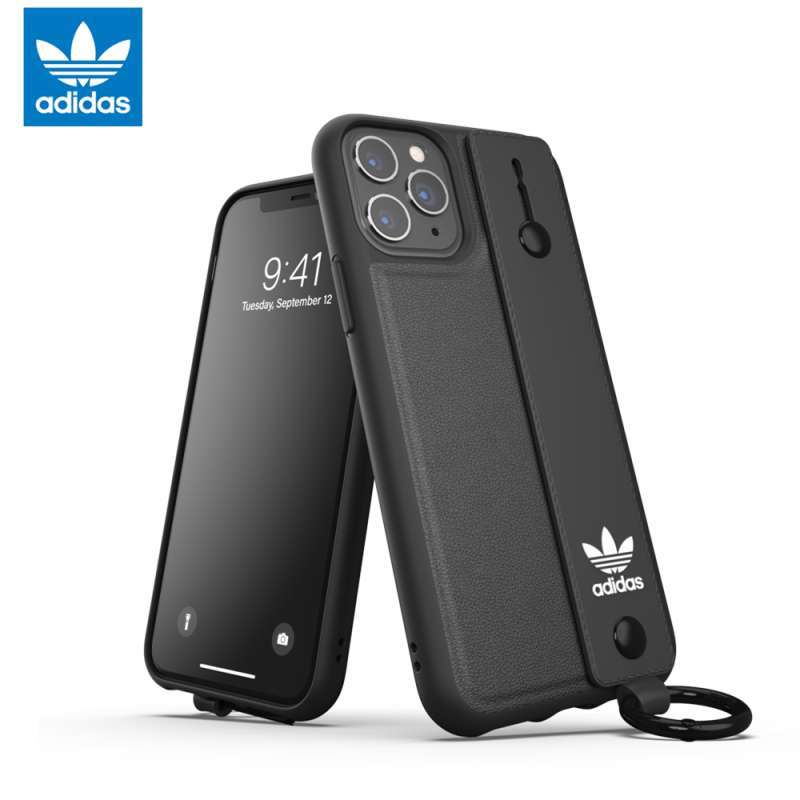 Jual Case Iphone 111 11 Pro 11 Pro Max Adidas Originals Hand Strap Soft Case Black Online November 2020 Blibli