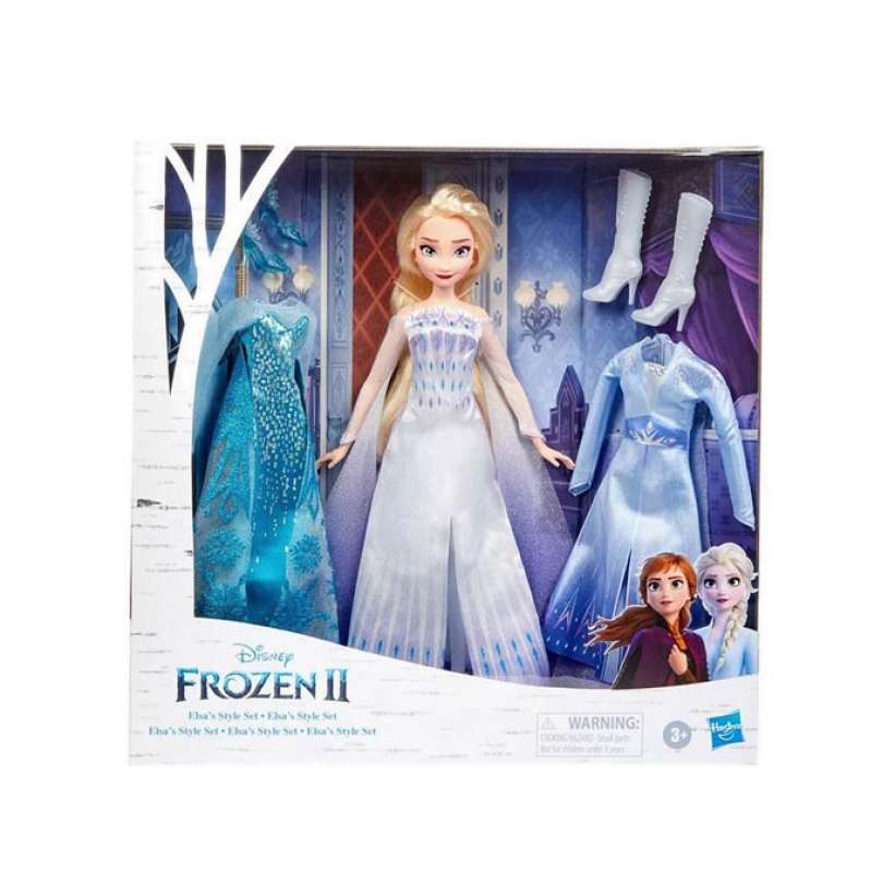 Hasbro Disney Princess Frozen Elsa's Style Set Boneka