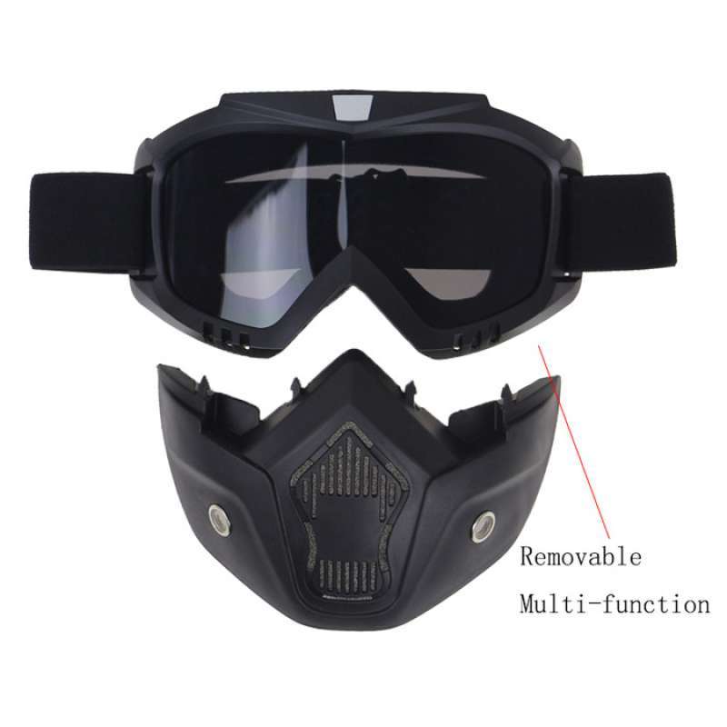 goggle kacamata google mask helm retro mask anti windproof