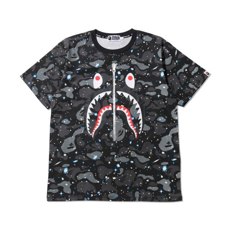space camo bape tee