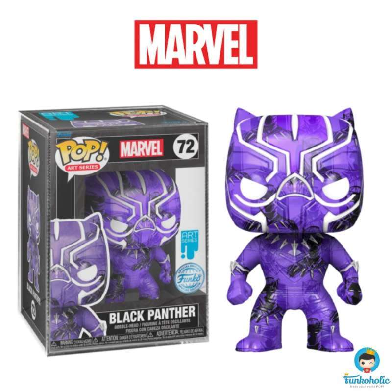 FUNKO POP! マーベル ブラックパンサー Nikkolas Smith版 Jual Funko Pop! Art Series Marvel Black Panther Nikkolas