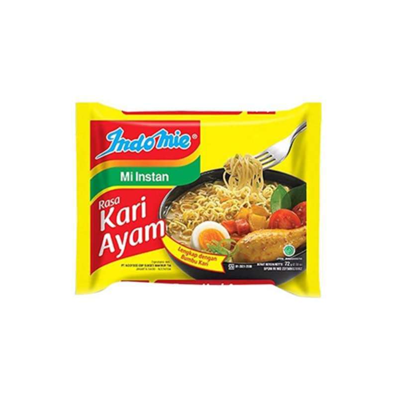 Jual Indomie Kari Ayam Mie Instan 72 Gram Online Januari 2021 Blibli