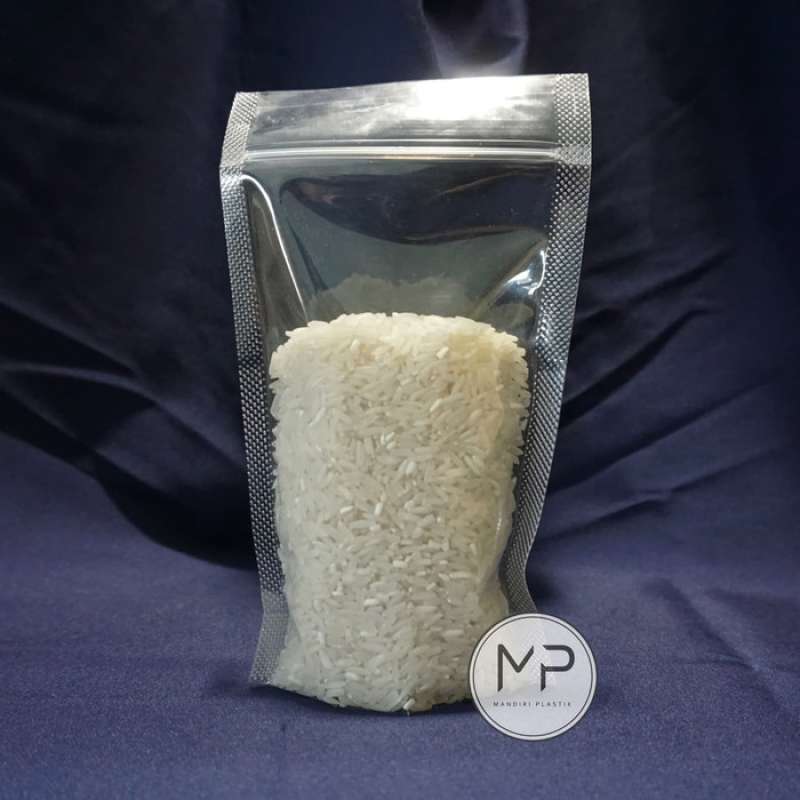 Plastik Klip Ziplock Kemasan Berdiri Standing Pouch 16x24cm 50pcs