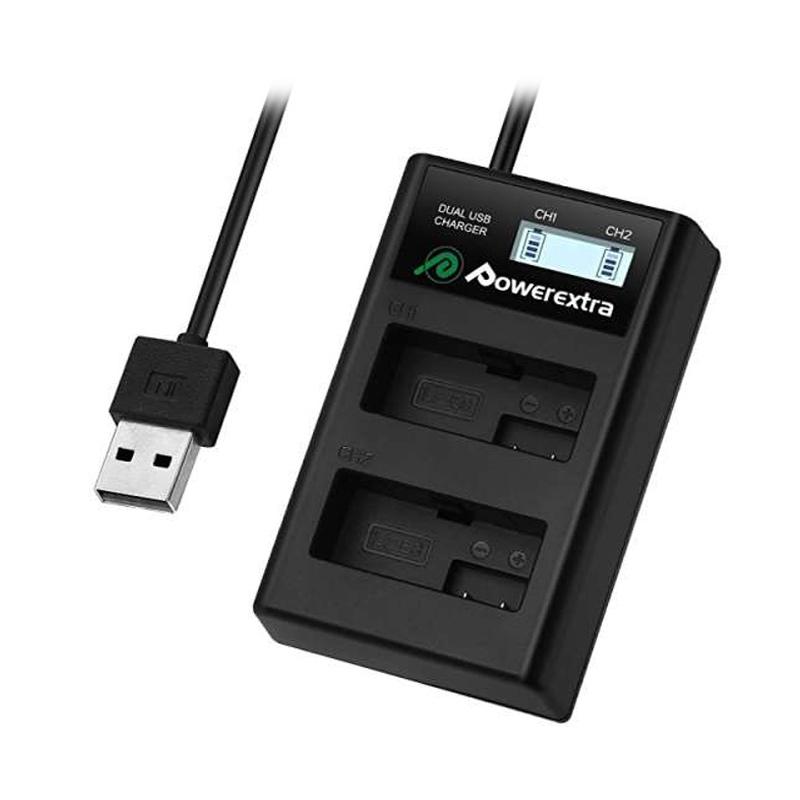 powerextra indonesia lp e8 smart dual charger camera for 550d 600d 650d 700d