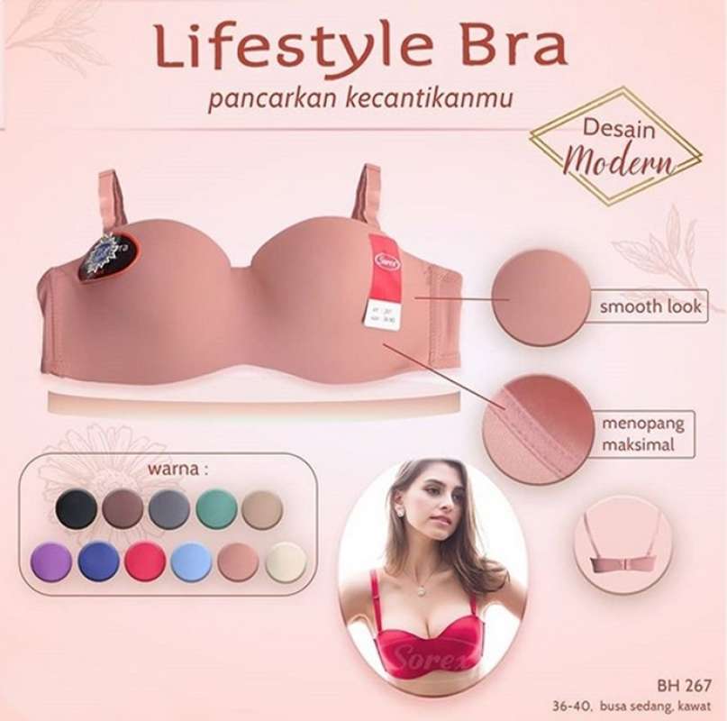 Jual Sorex 267 Bra Bh Seemless Anti Nyeplak Online April 2021 Blibli