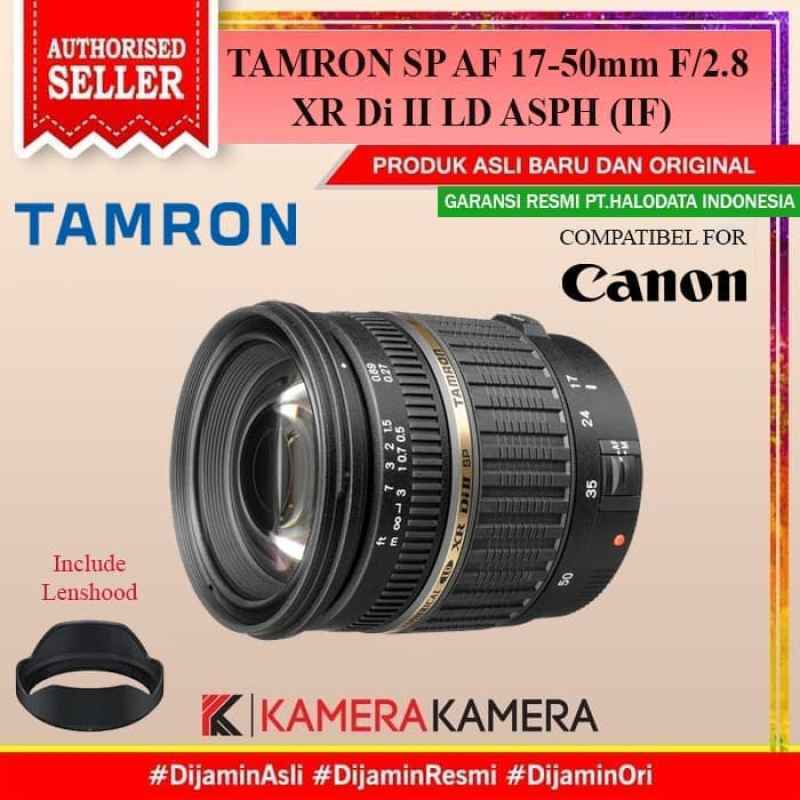 kamerakamera tamron sp af 17 50mm f 2 8 xr di ii ld asph if for canon resmi