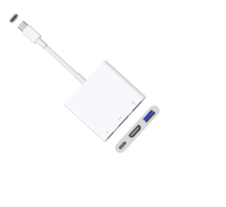 Jual Adapter Usb Type C Ke Usb 3 0 Type C Hdmi White Online September 2020 Blibli Com
