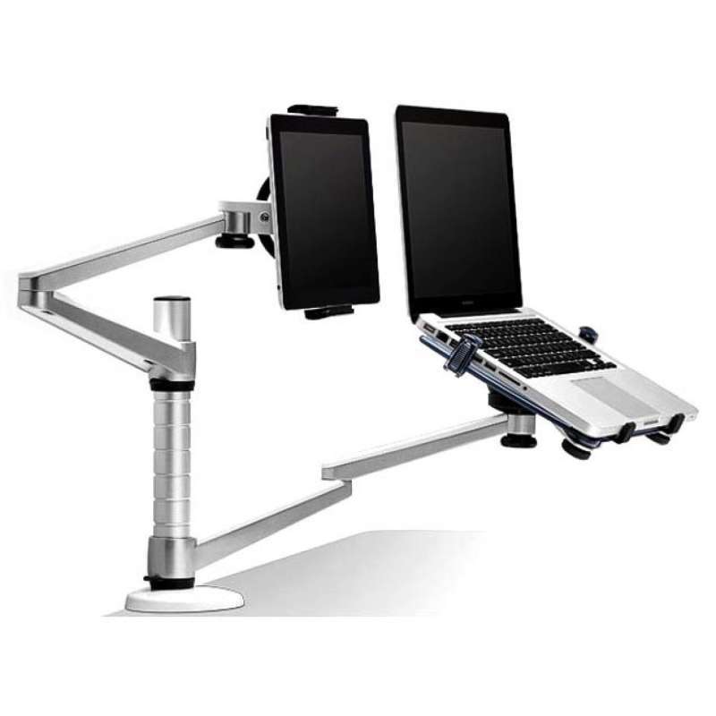 bracket laptop dan tablet holder multifungsi oa 9x diskon