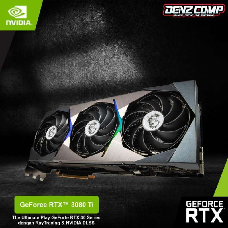 Jual Msi Geforce Rtx 3080 Ti Suprim X 12g Gddr6x 384-bit Di