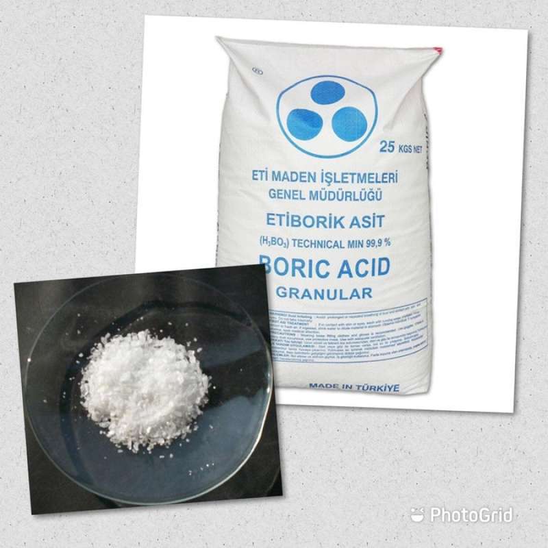 Jual Graha Chemical Boric Acid H3bo3 Asam Borat Pupuk Nutrisi Tanaman Hidroponik Repack 5 Kg Online Oktober 2020 Blibli Com