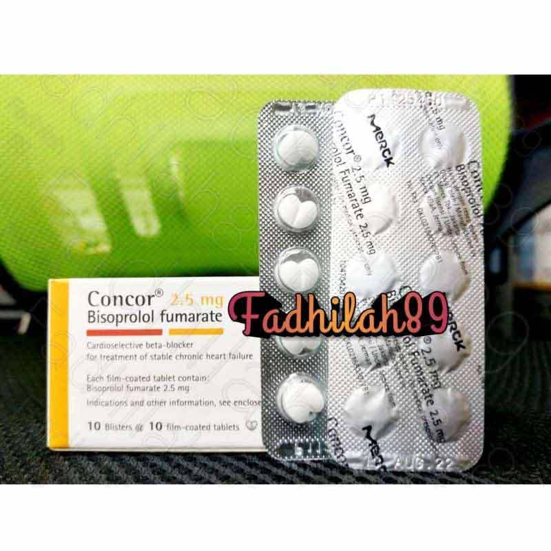 Concor 2 5 Mg Bisoprolol 2 5 Mg Strip 10 Tablet Original Terbaru Juli 2021 Harga Murah Kualitas Terjamin Blibli