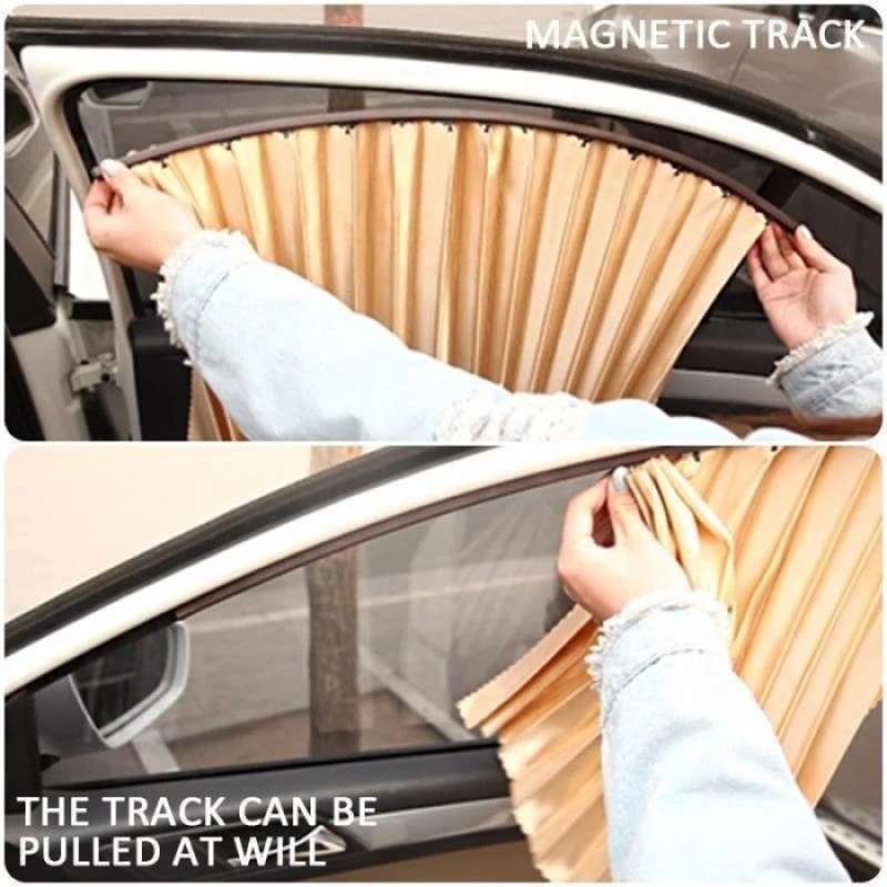 jual car magnet window sun shades 4 pcs tirai gorden jendela kaca mobil online april 2021 blibli