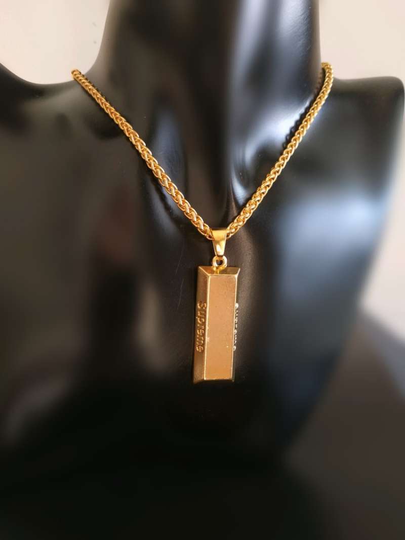 Jual Robagin Kalung Titanium Pria Wanita Anti Karat Emas Batangan Korea Keren Km21 Online Maret 2021 Blibli Referensi artikel gambar kalung mas 10 gram terbaru dan terlengkap. robagin kalung titanium pria wanita anti karat emas batangan korea keren km21