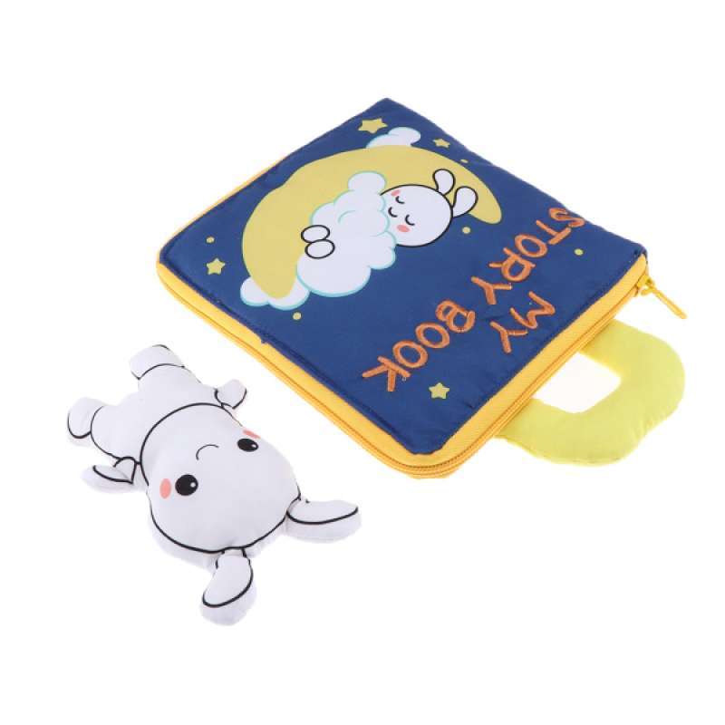 Jual Baby Development 3d Rabbit Cloth Bed Book Story Telling Early Education Toy Online Oktober 2020 Blibli Com