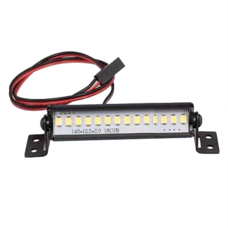 1 10 rc simulation climbing car led light bar crawler roof lamp for