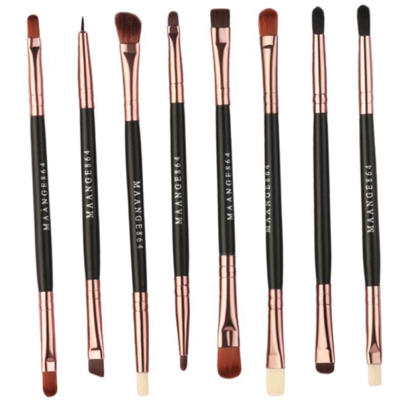 Jual 2 Way 8pcs Set Eye Shadow Lip - Eye Makeup Brush Kit Jual 2 Way 8pcs Set Eye Shadow Lip - Eye Makeup Brush Kit