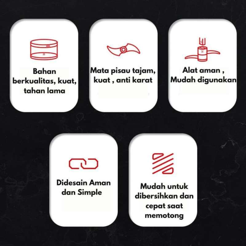 Jual Kitchen Stock Speedy Chopper Penggiling Daging Bumbu Manual Mini 722 Online Januari 2021 Blibli