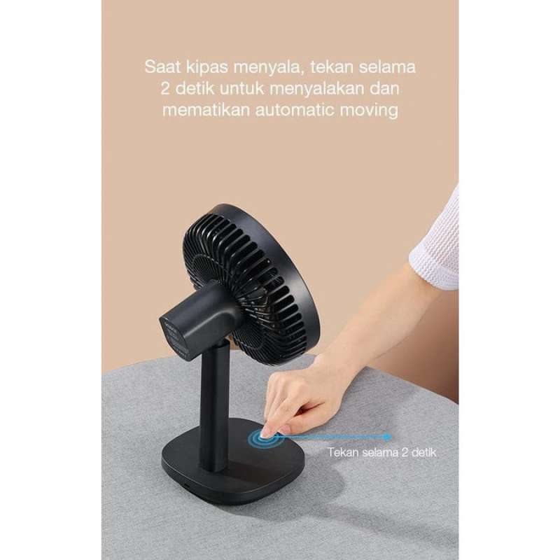 Jual Robot Rt Bf12 4000mah 6 Inches Oscillating Desktop Table Usb Fan Online Januari 2021 Blibli