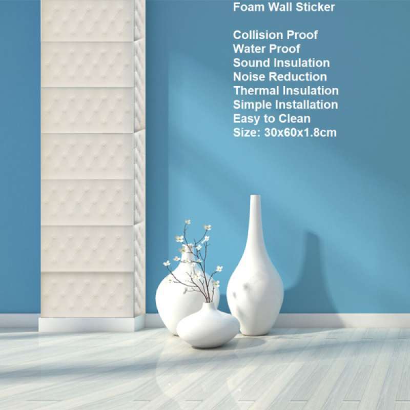 Jual 5x 3d Wallpaper Wall Panels Self Adhesive For Home Office Cafe Bar Bedroom Terbaru Juni 2021 Blibli