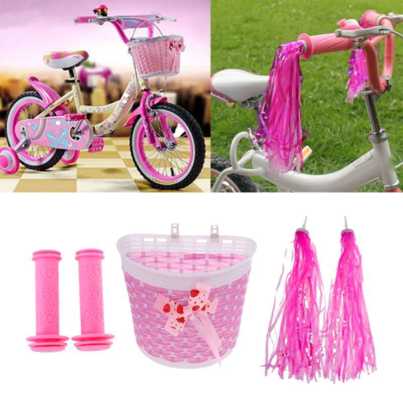 Pink bicycle handlebar grips Clearance