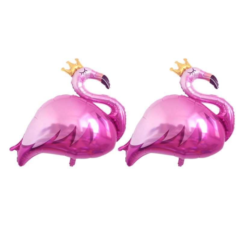 set of 2 pink flamingo balloons for wedding party supplies birthday party decorations