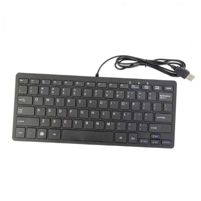 Jual Plastic Durable Compact Mini Wired Multimedia English Keypad For Laptop Online September 2020 Blibli Com