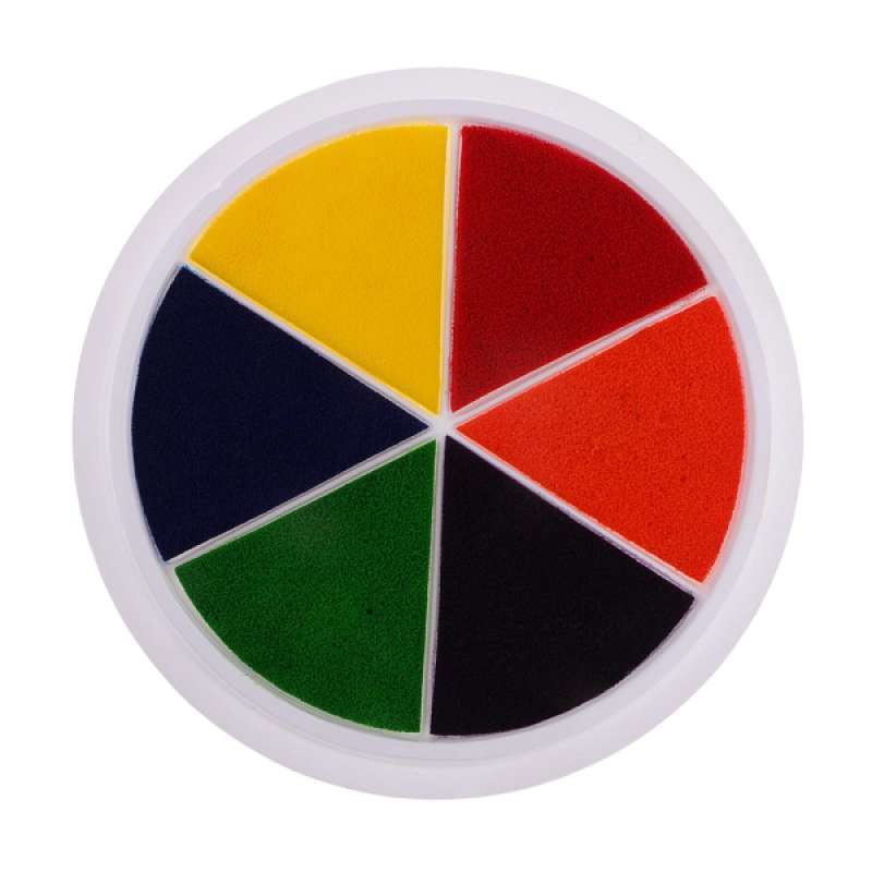 Jual 6 Colors Large 15cm Ink Pad Stamps For Children Party Finger Painting Toys Online Desember 2020 Blibli