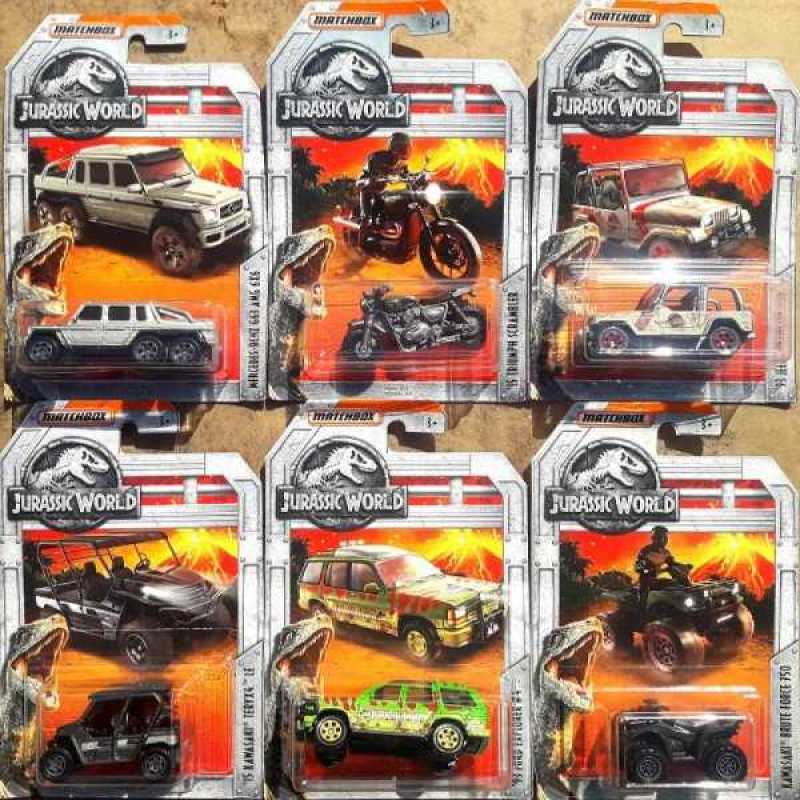 matchbox jurassic