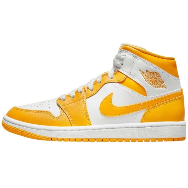 Air Jordan Mid White University Gold (W) [BQ6472-117]