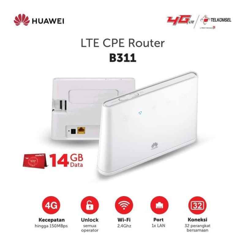 wifi router modem wifi 4g huawei b311 unlock all oprator