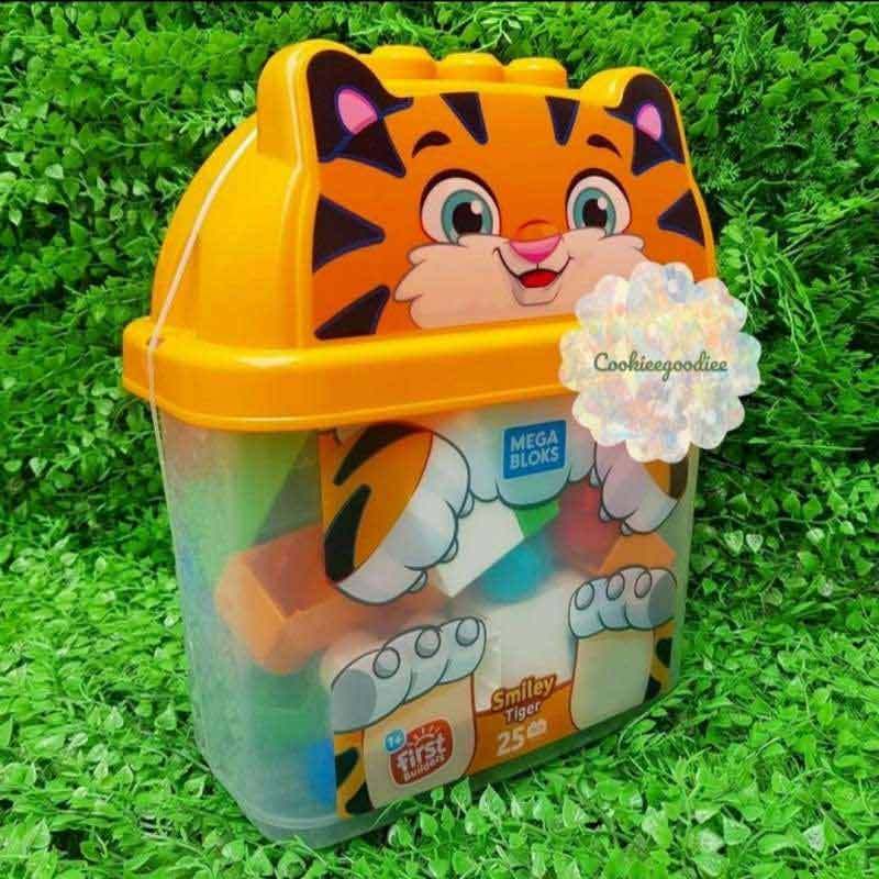 Mega bloks sales smiley tiger